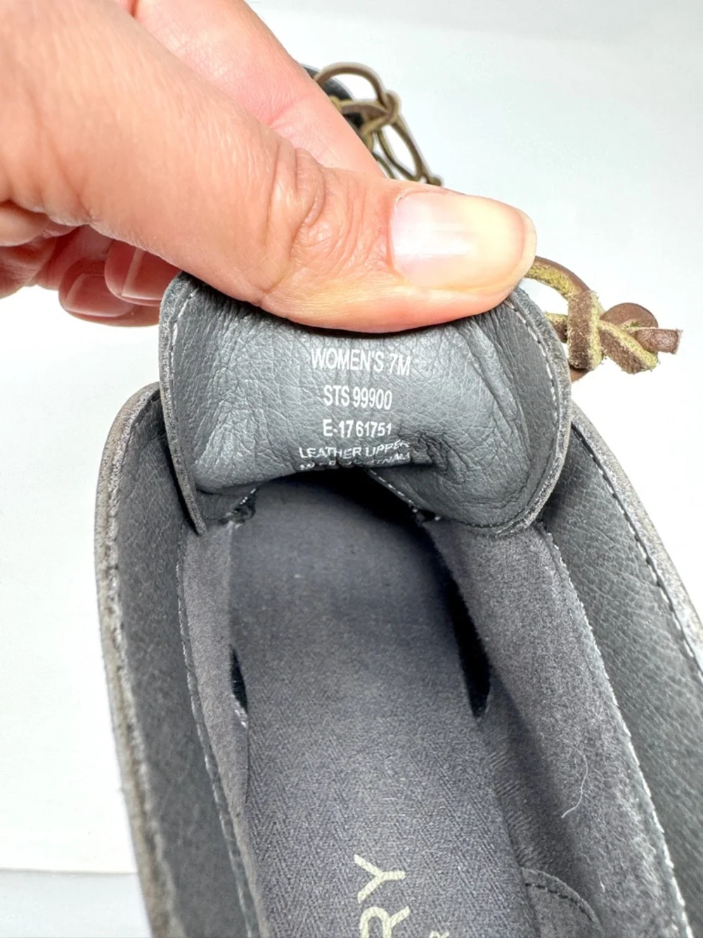 Sperry Women's Celeste Prow Wedge Ankle Booties - Gray Leather